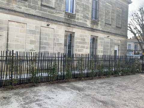 Pose de clôture en métal en Gironde