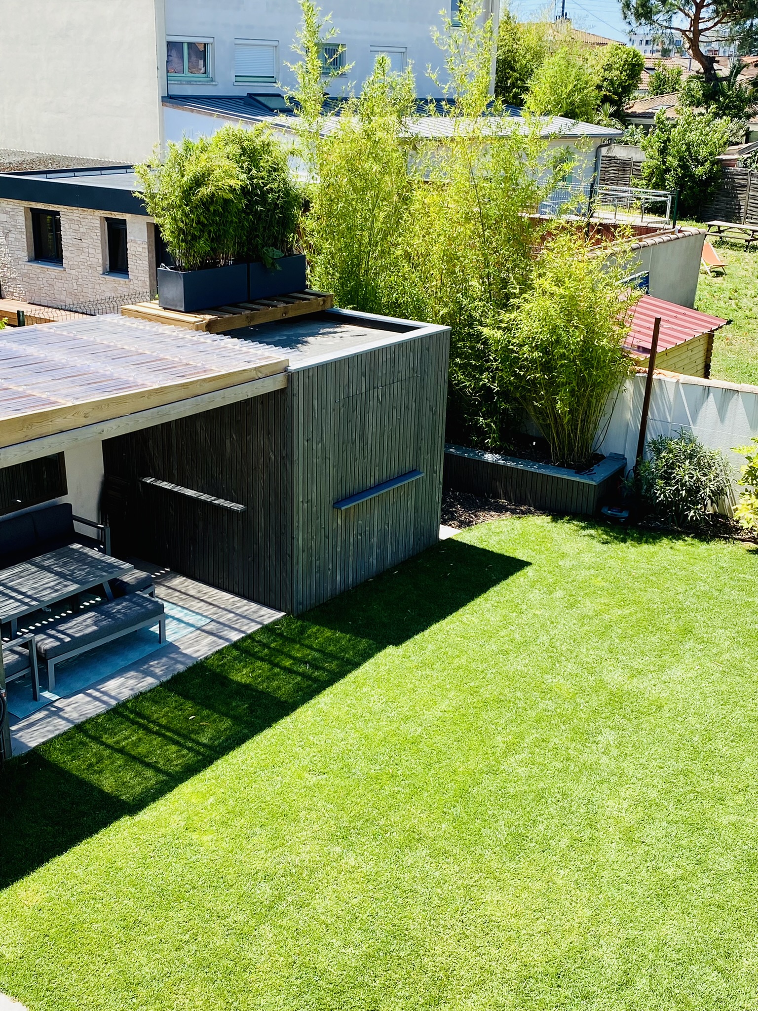 Aménagement d&rsquo;un jardin paysager à Bègles