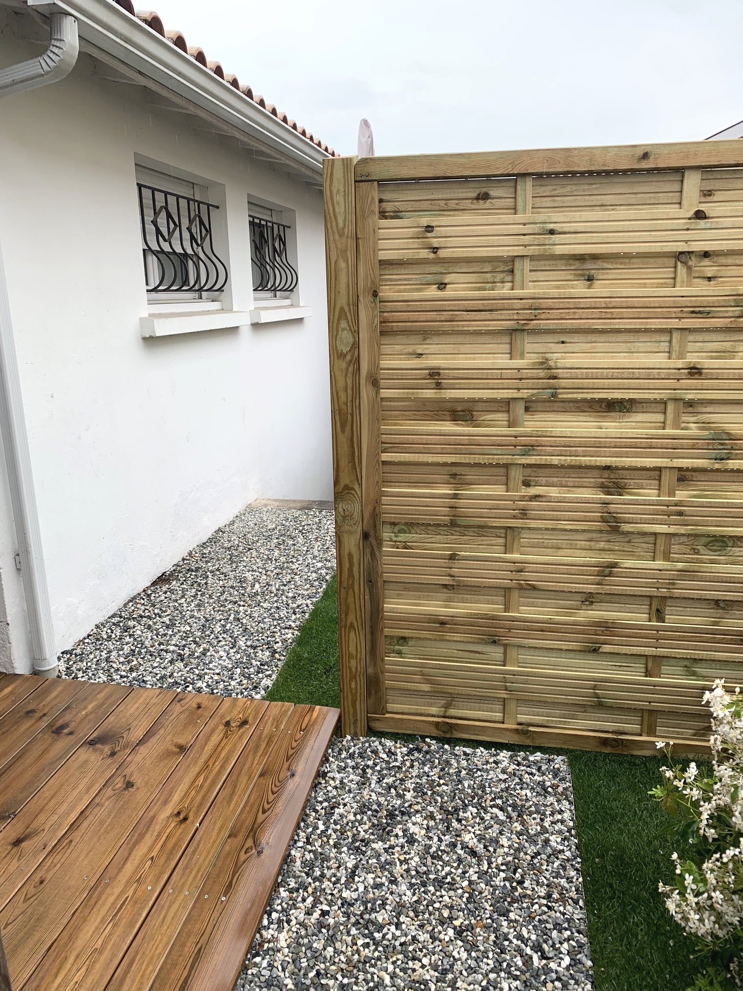 Aménagement paysager d&rsquo;un petit jardin à Le Bouscat