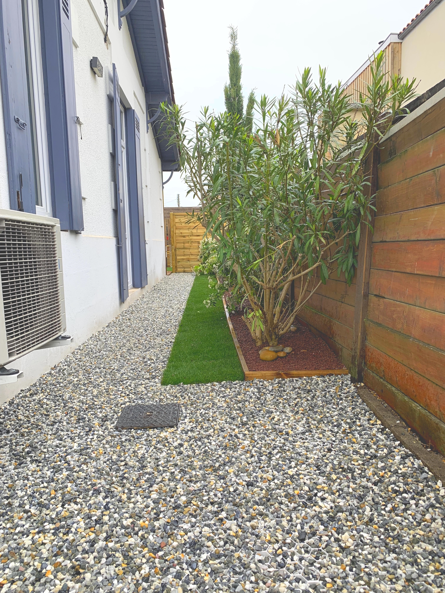 Aménagement paysager d&rsquo;un petit jardin à Le Bouscat