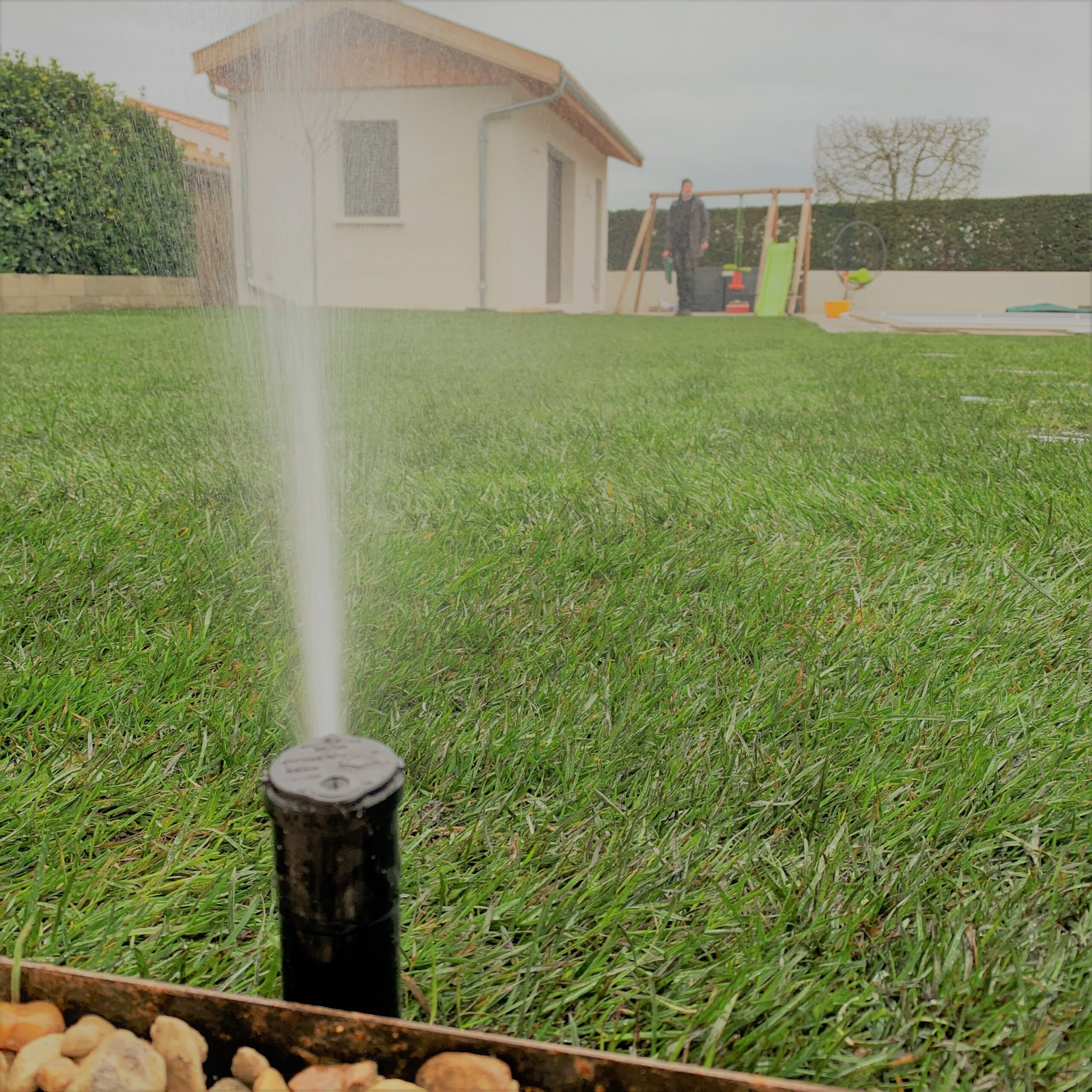 Création d&rsquo;un arrosage automatique Rain Bird à Pessac