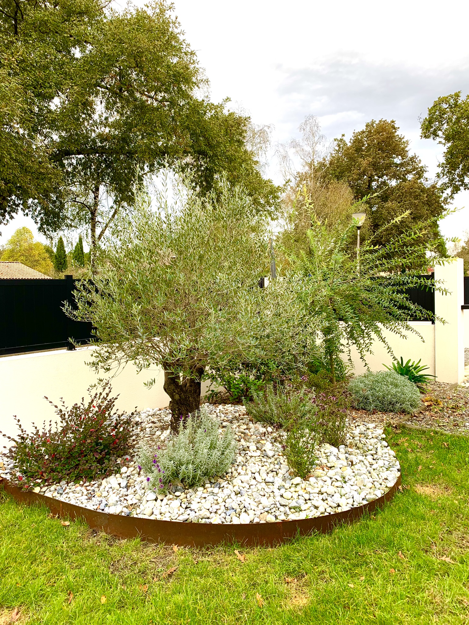 Création complète d&rsquo;un jardin paysager à Cestas