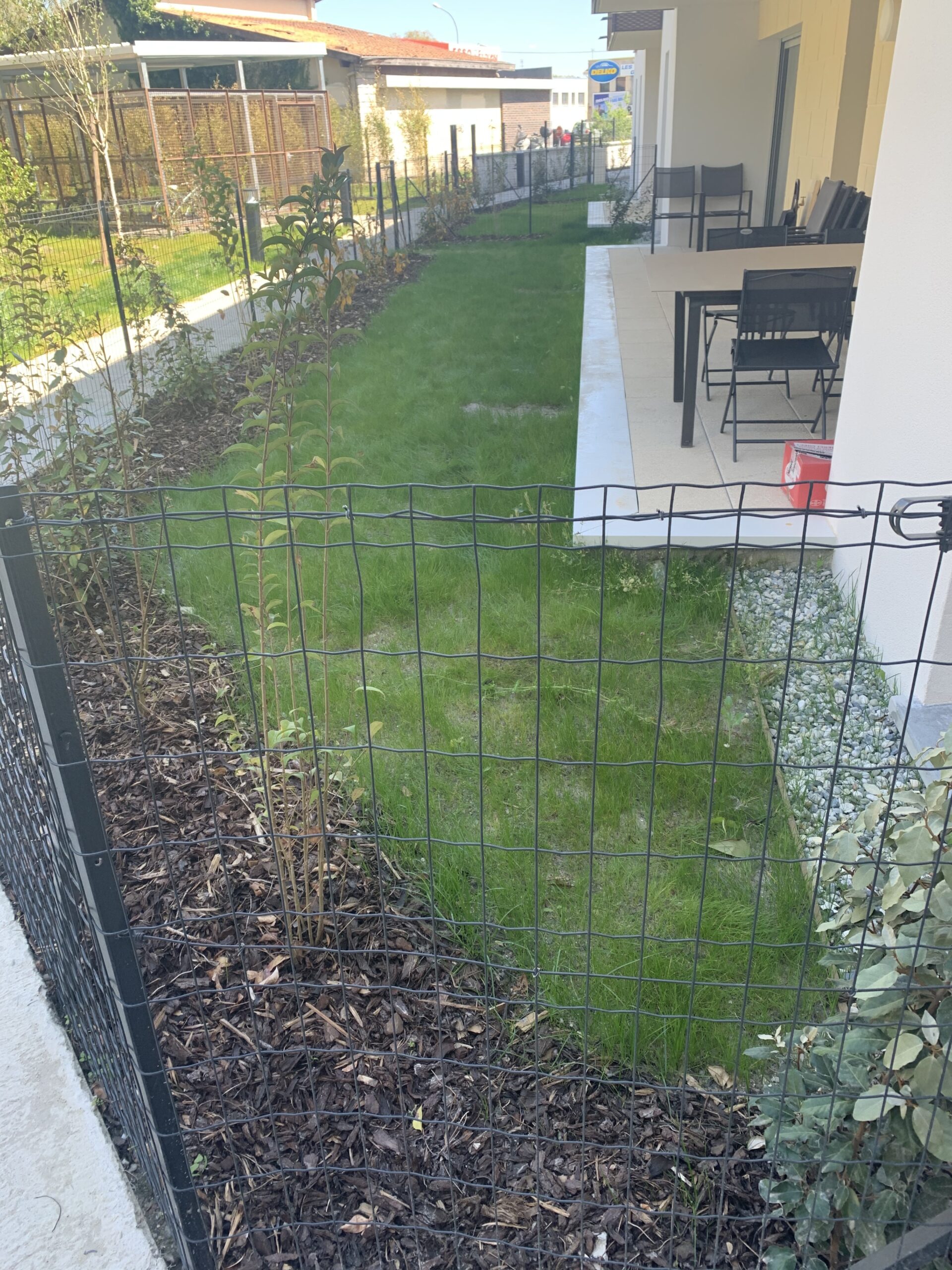 Création d&rsquo;un jardin privatif dans une résidence à Villenave-d&rsquo;Ornon