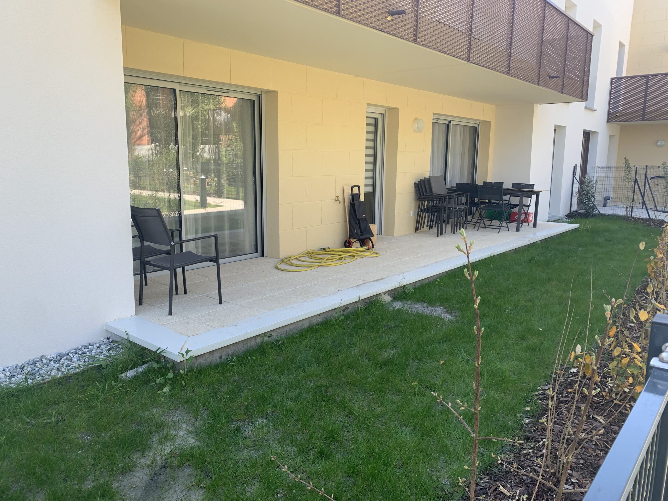 Création d&rsquo;un jardin privatif dans une résidence à Villenave-d&rsquo;Ornon