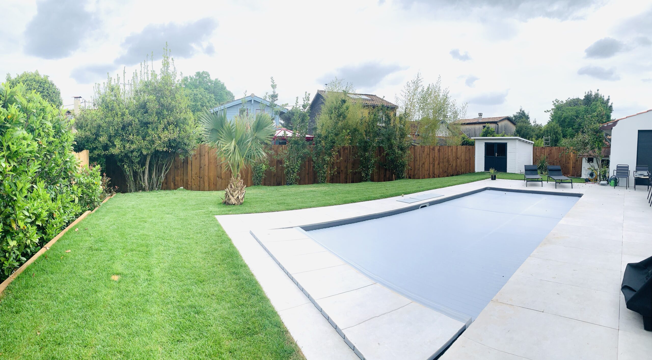 Création intégrale d'un jardin à Pessac