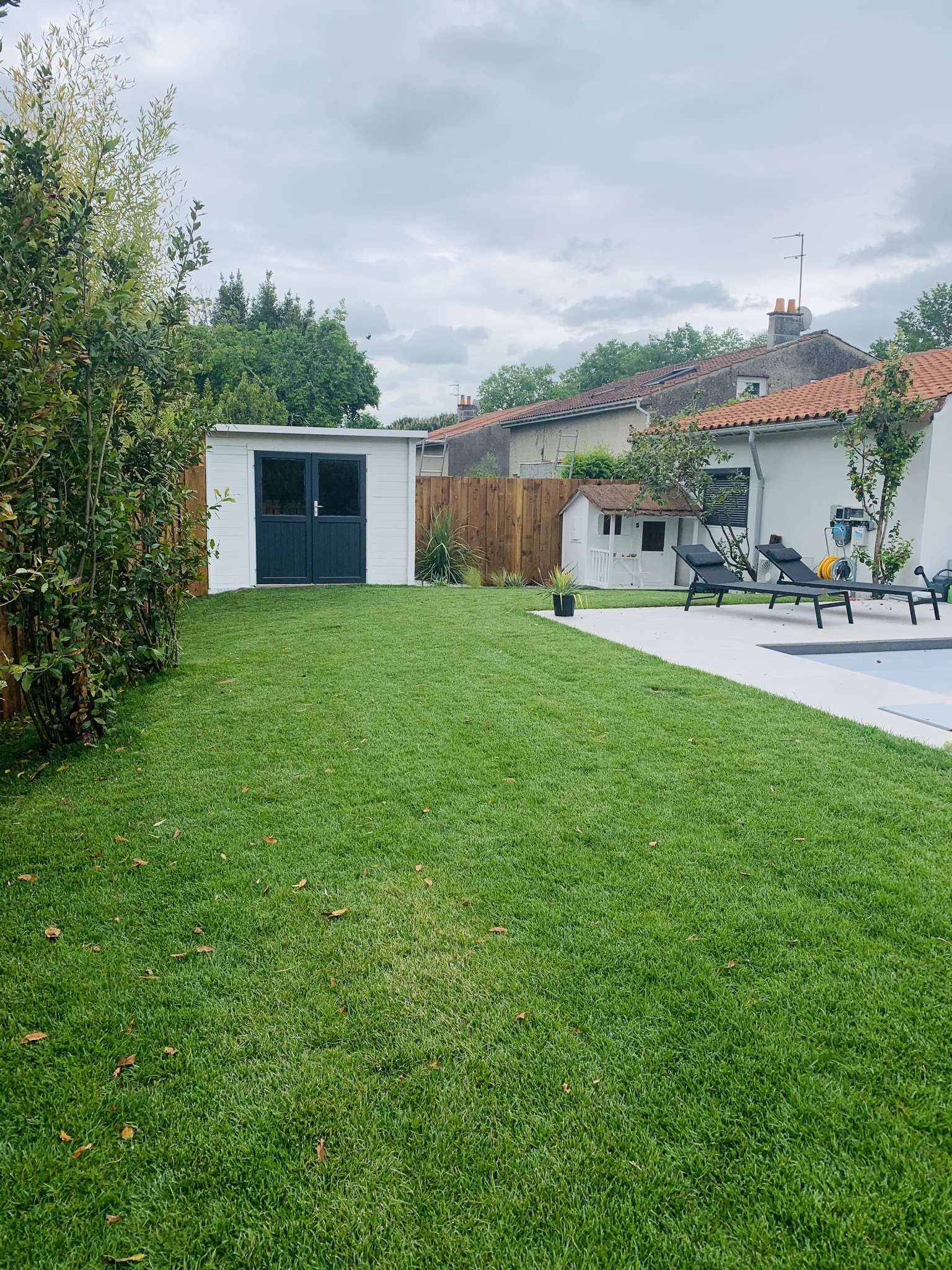Création intégrale d&rsquo;un jardin à Pessac