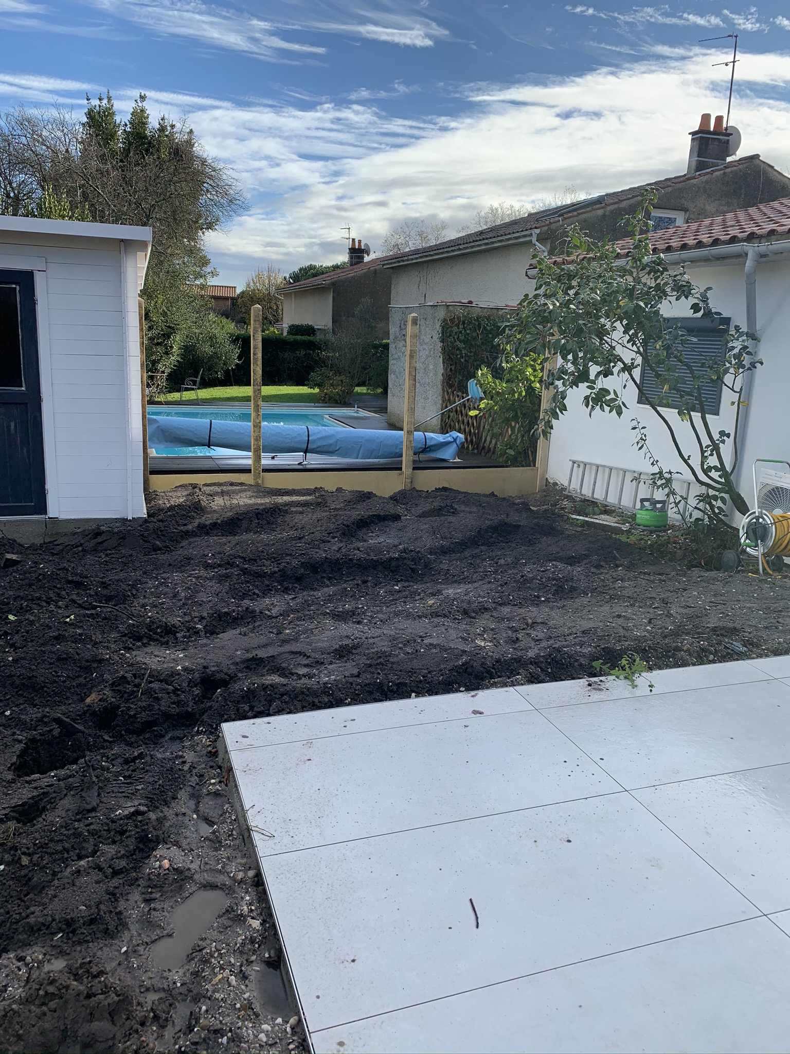 Création intégrale d&rsquo;un jardin à Pessac