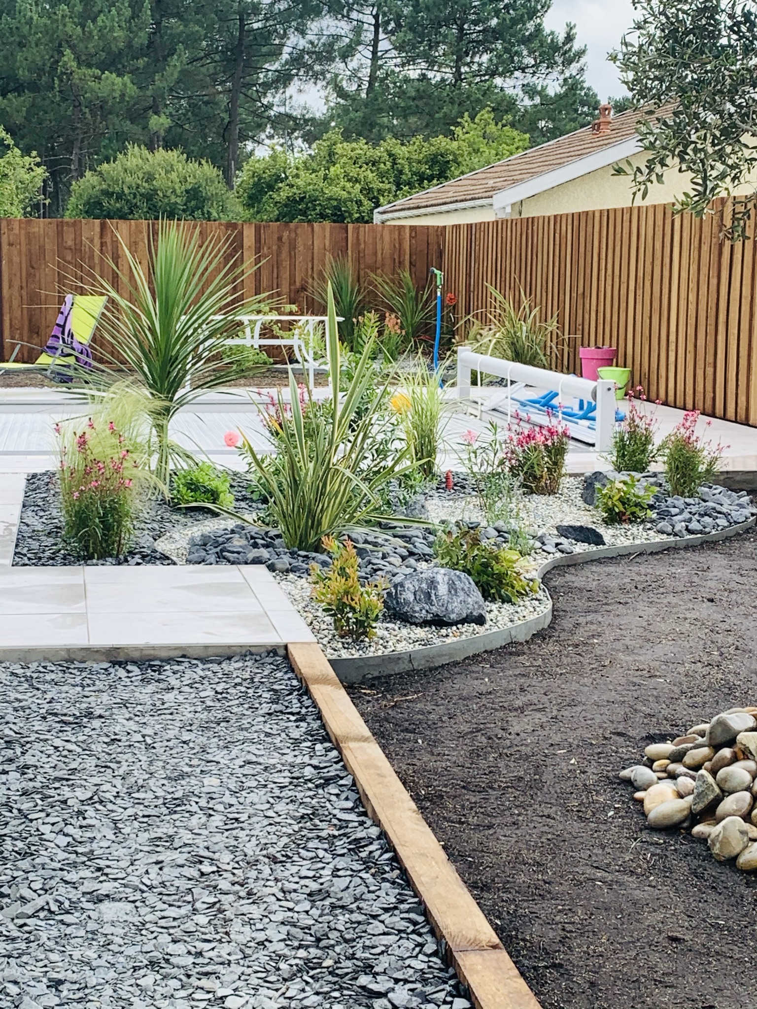 Pose de clôture Bois autoclave Classe IV en Gironde